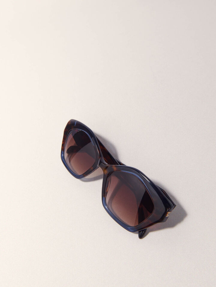 Acetate cat-eye glasses