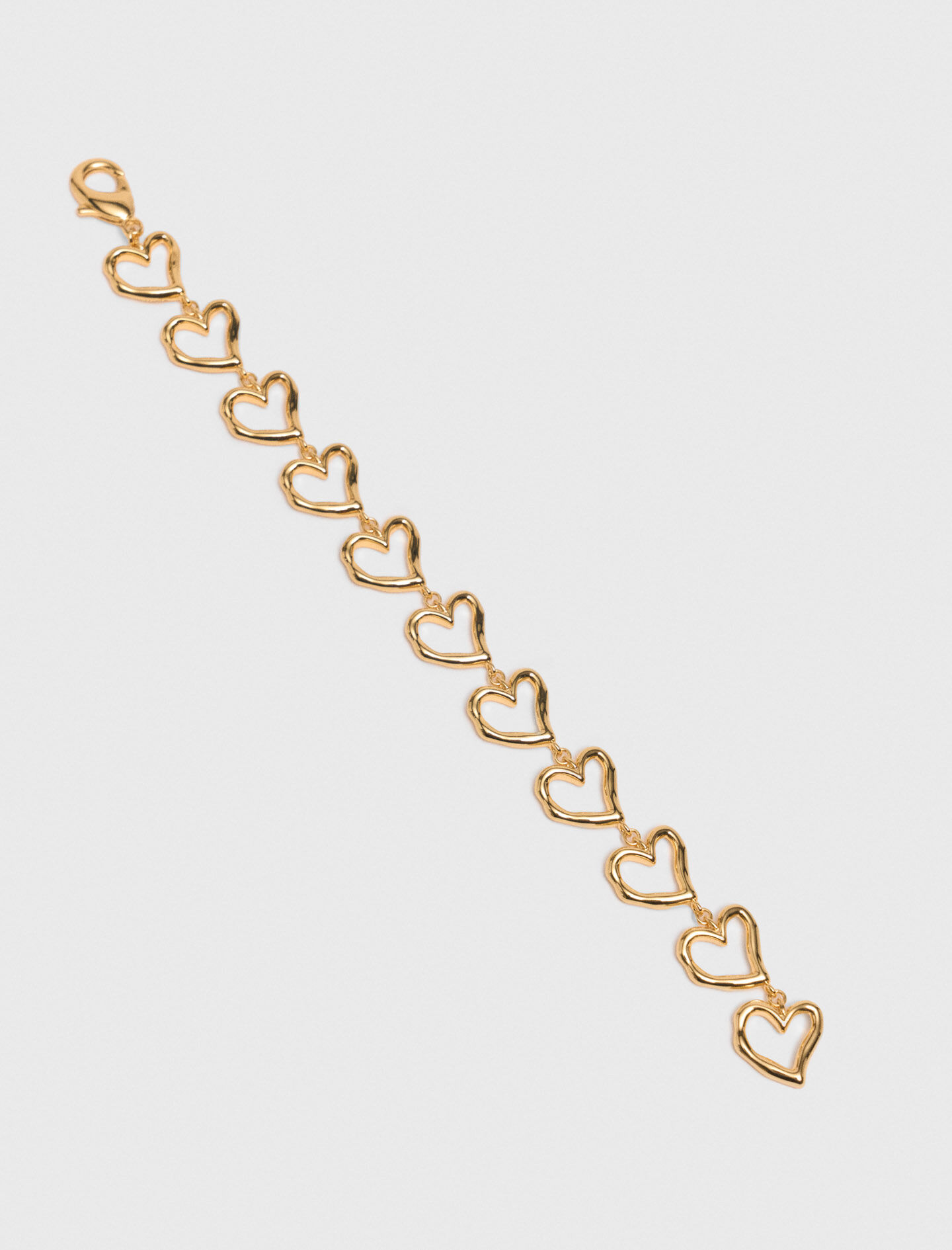 ⑰jours heureux original heart HAPPY HEARTS GOLDEN HEARTS EARRINGS, ETHICAL ROSE GOLD