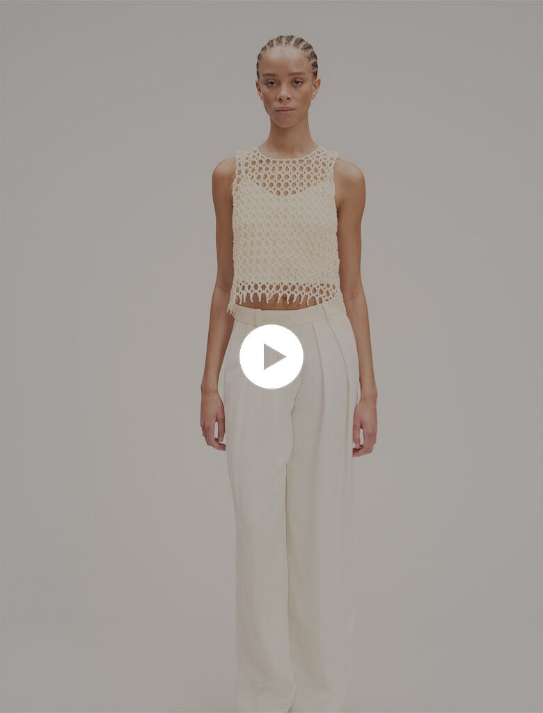 【THE MOZZ】Eve ST Banding Pants Bevza Wide-Leg Trousers - Black – The Frankie Shop Europe