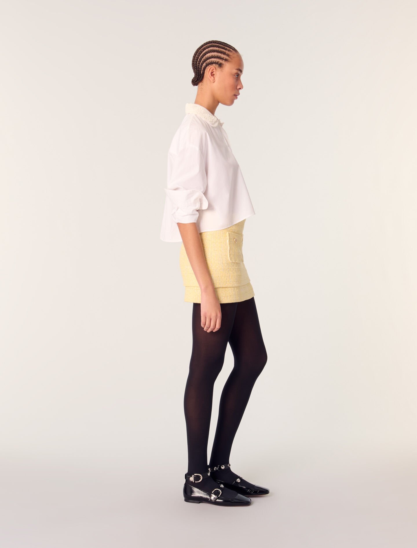 Jane logo mini skirt