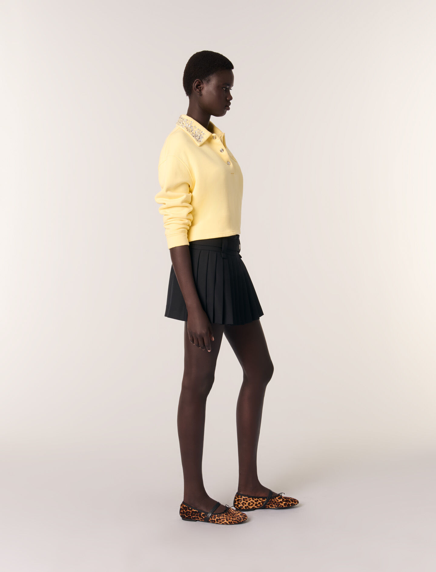 Short pleated skirt - Mini skirts | Maje Short pleated skirt - Mini skirts | Maje