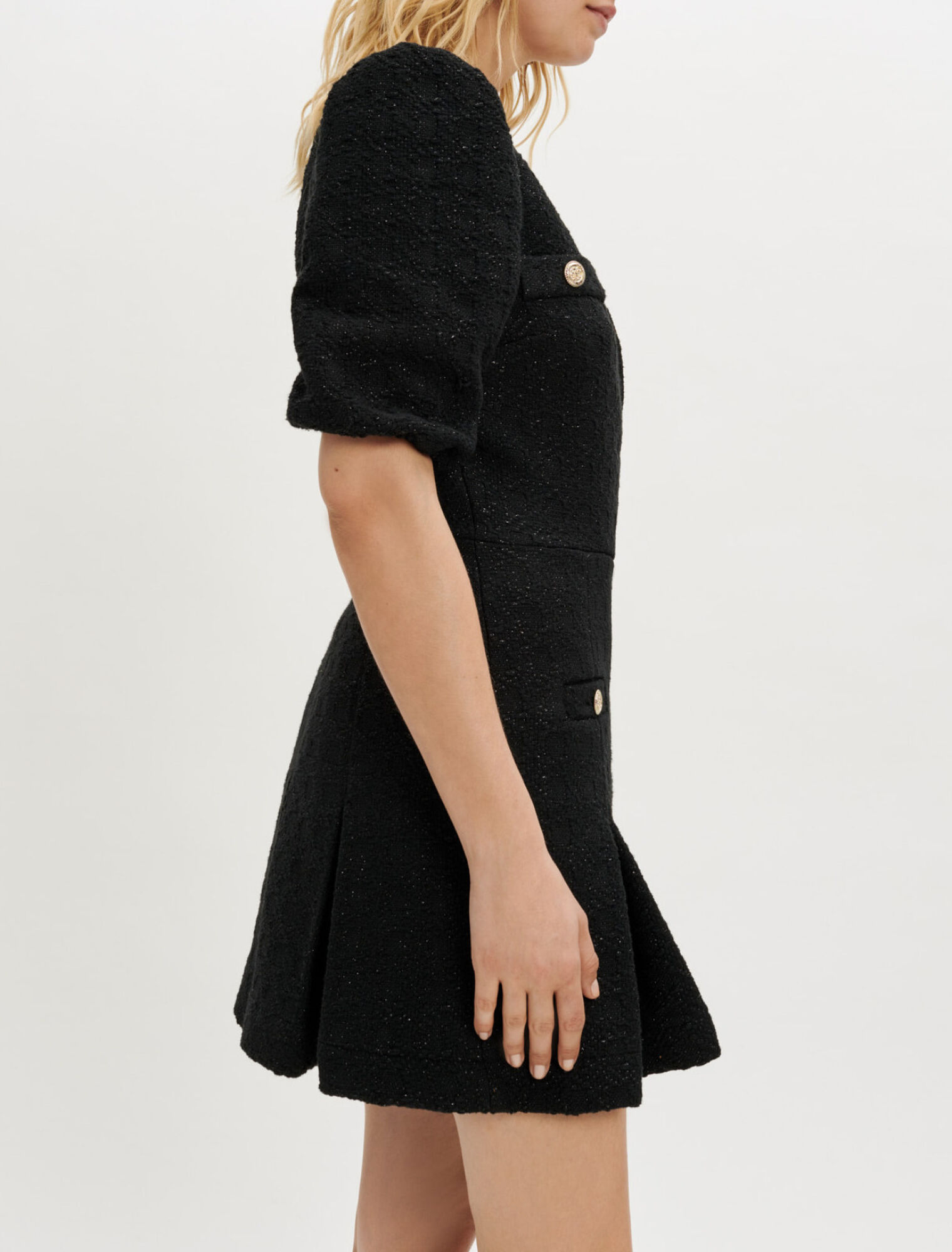 Short tweed dress