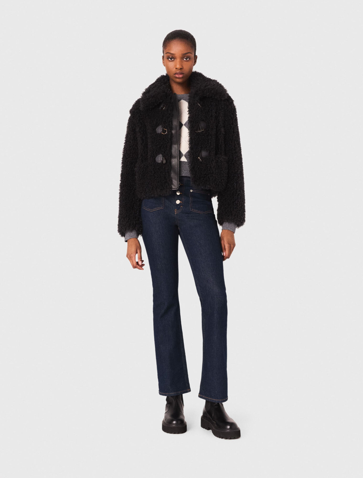 Short curly coat