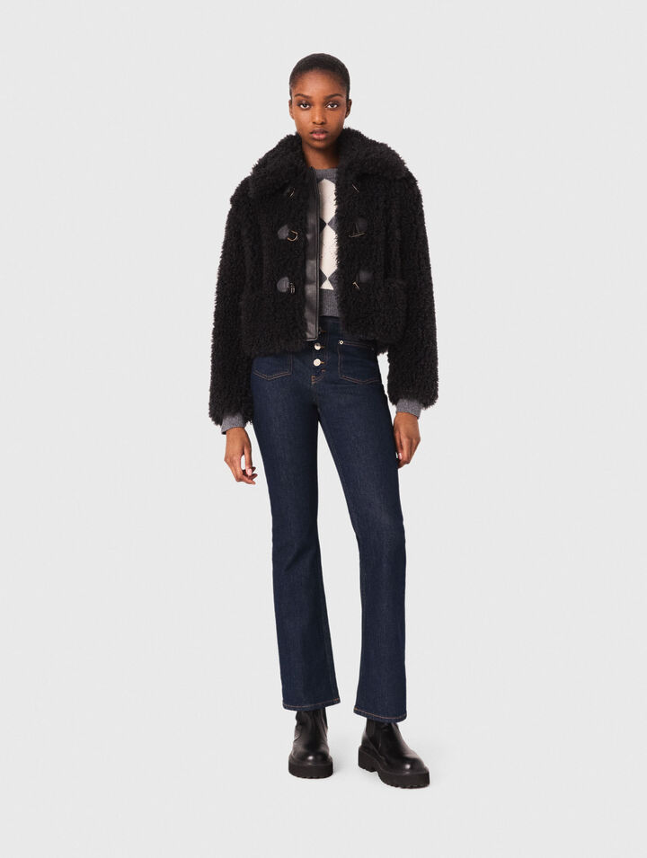 Short curly coat
