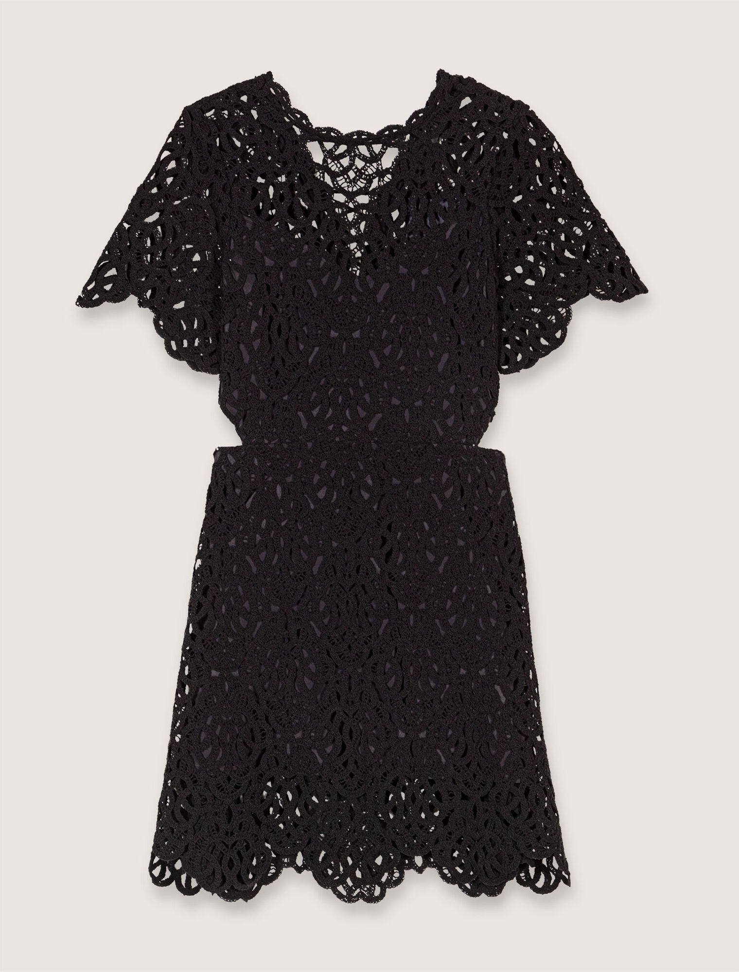 Short crochet dress