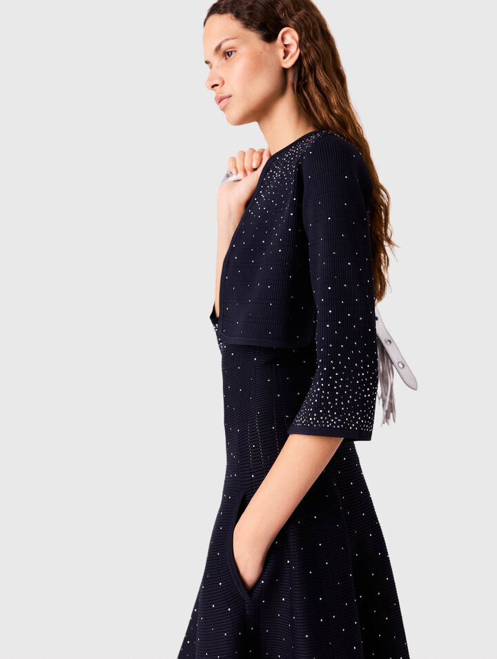 Rhinestone cardigan