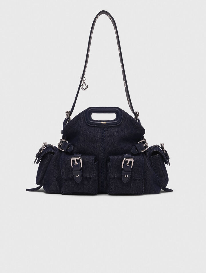 Miss M pockets denim bag