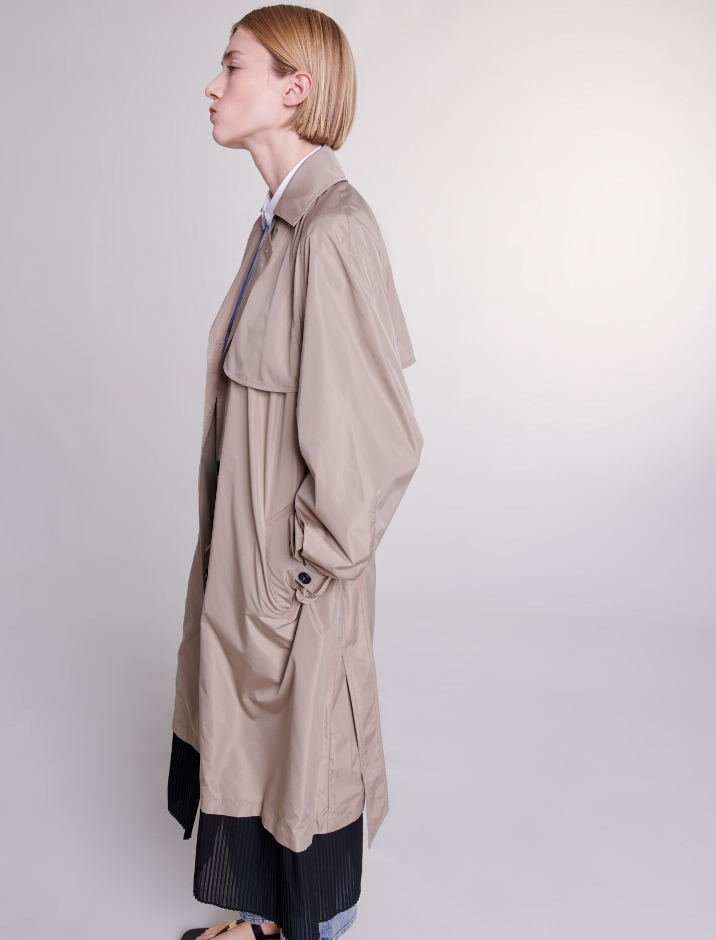 Maje trench coat shop