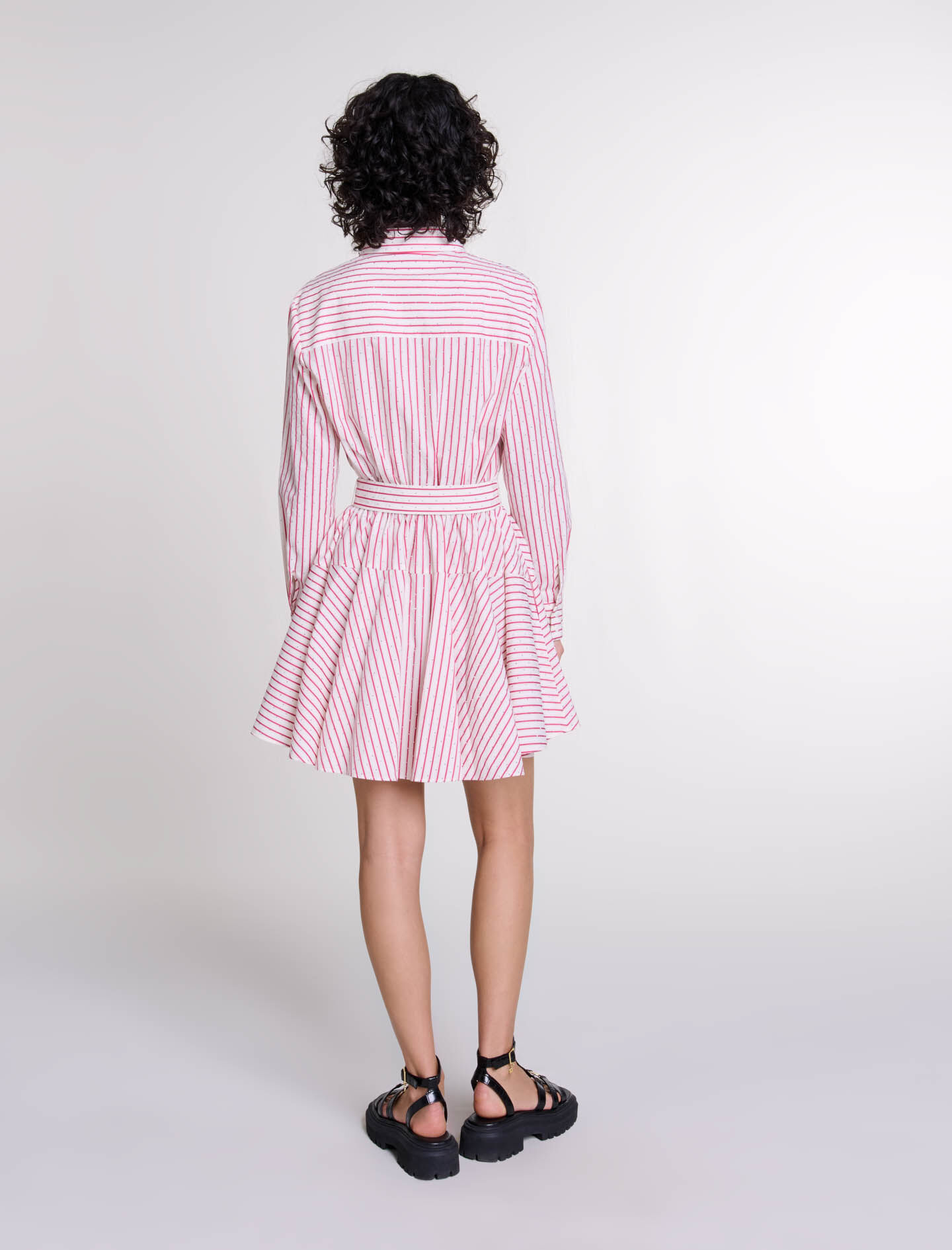 レビューの多い高評価商品特集！ Striped rhinestone short dress - Short dresses | Maje トップス