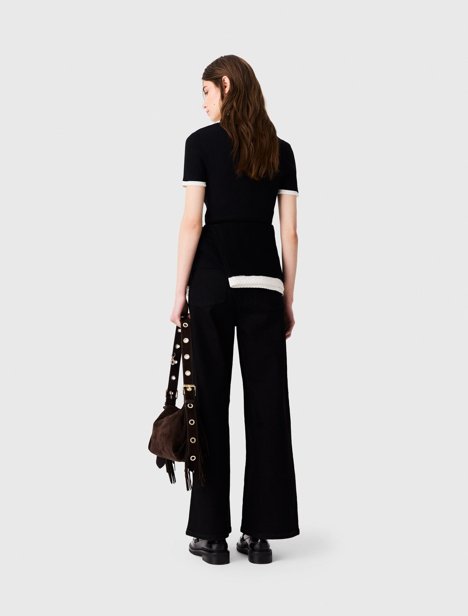 Short-sleeved polo shirt