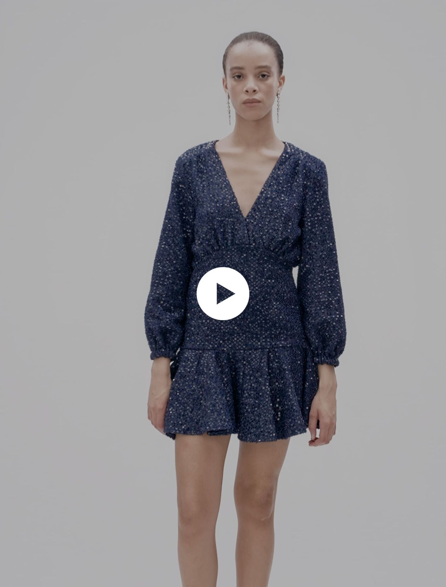 Short sequin dress