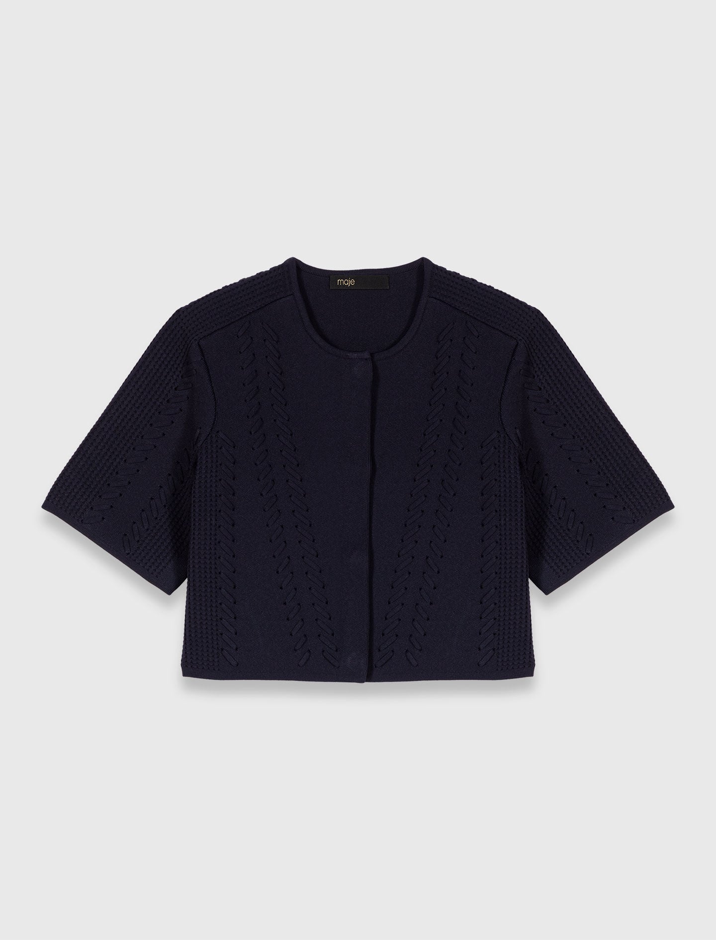 Cropped cardigan 7