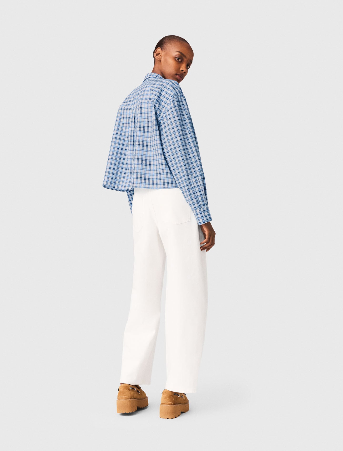 Rhinestone shirt with removable tie 2