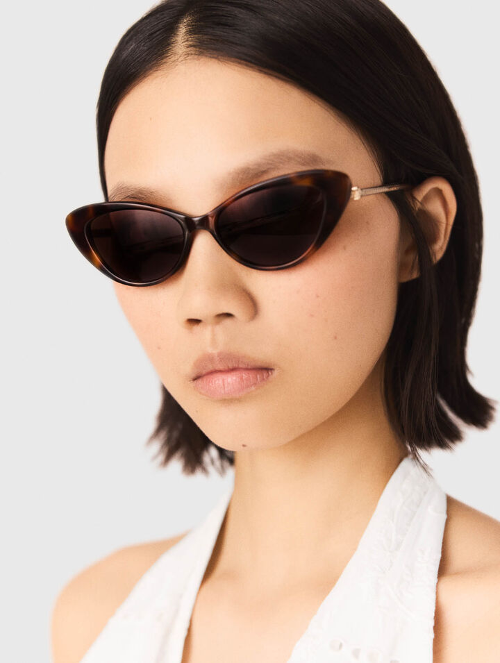 Cat-eye sunglasses