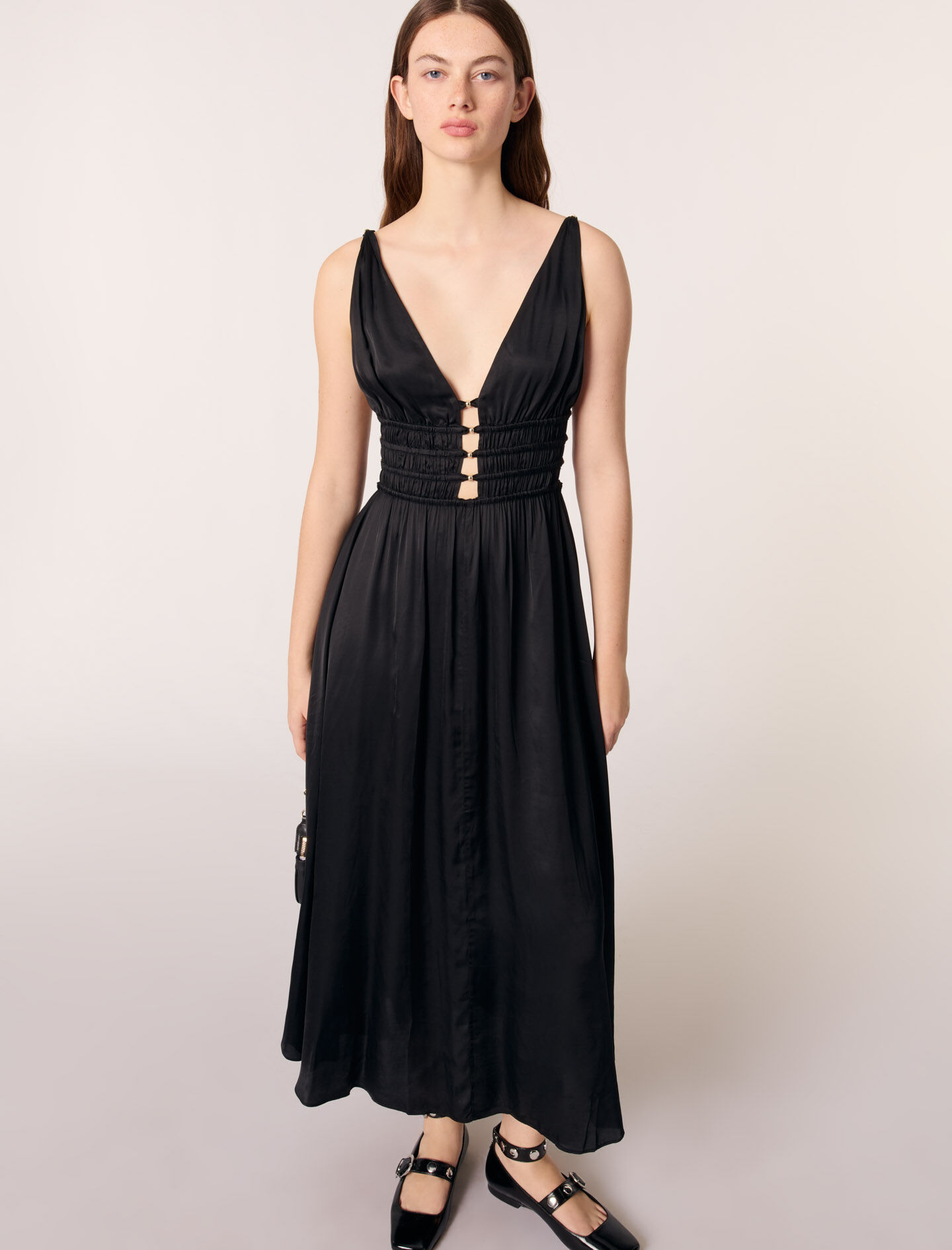 パリ ドレス 未使用 マージュ maje paris ブラック elegant 210.jpg