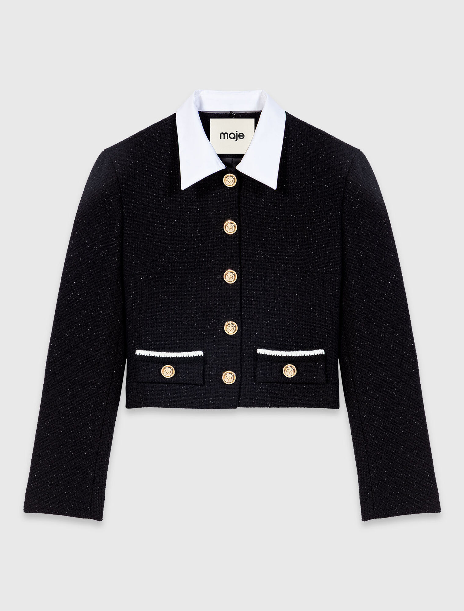 Short tweed jacket