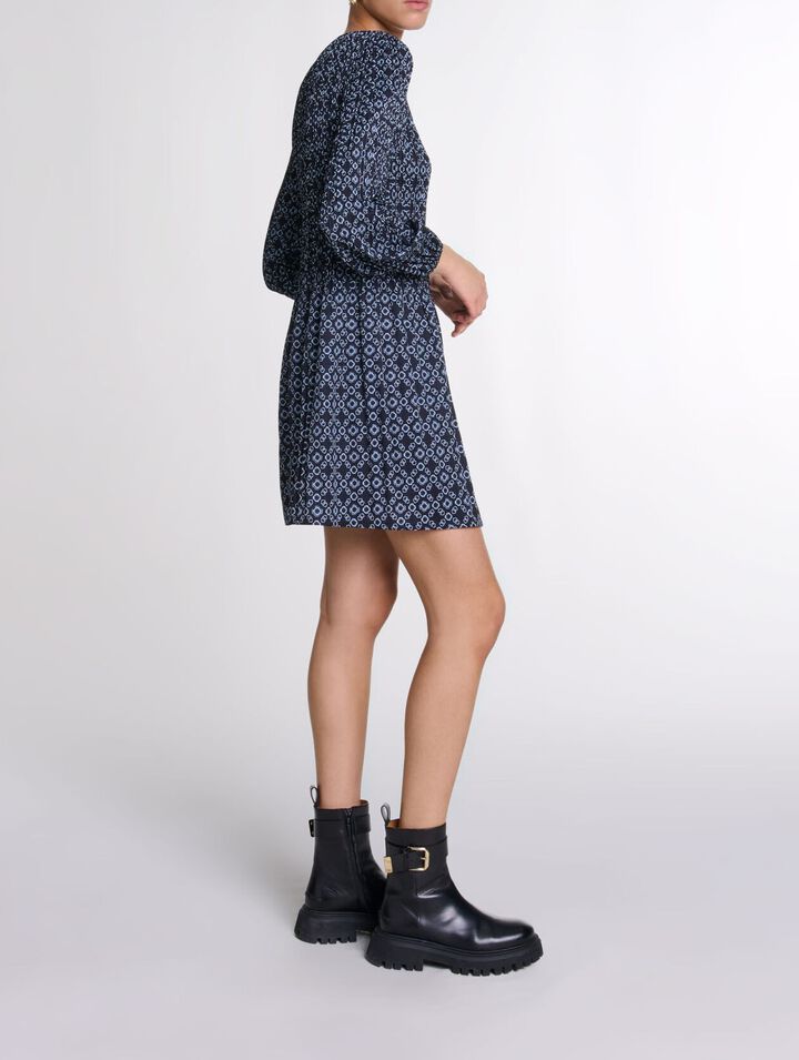 Leather ankle boots with buckles