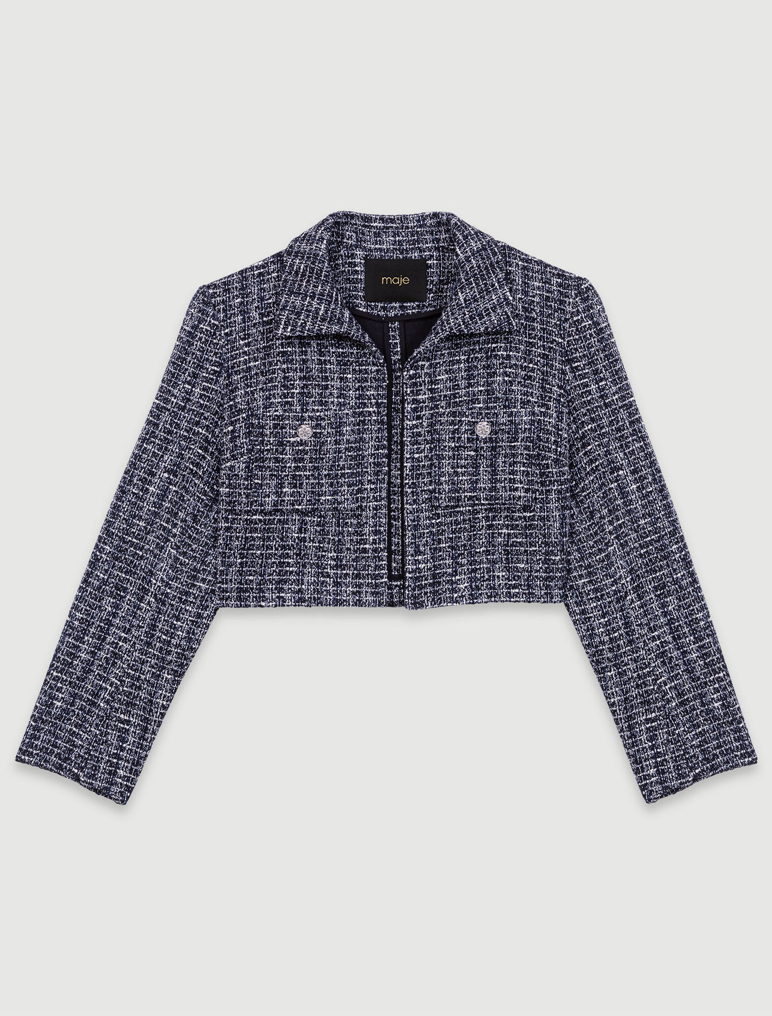 2-in-1 tweed dress