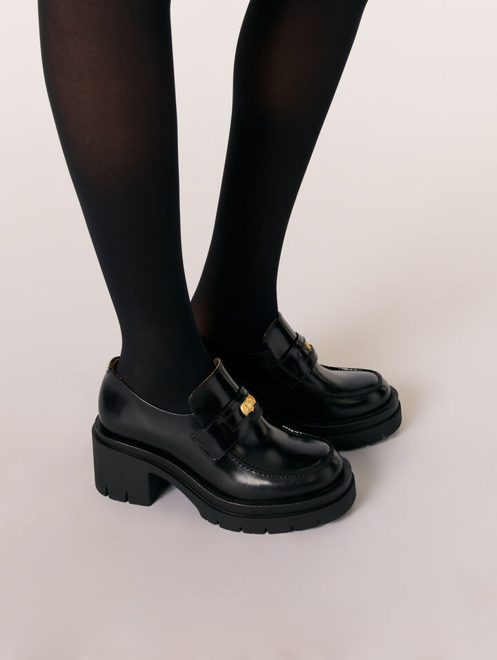 Heeled loafers