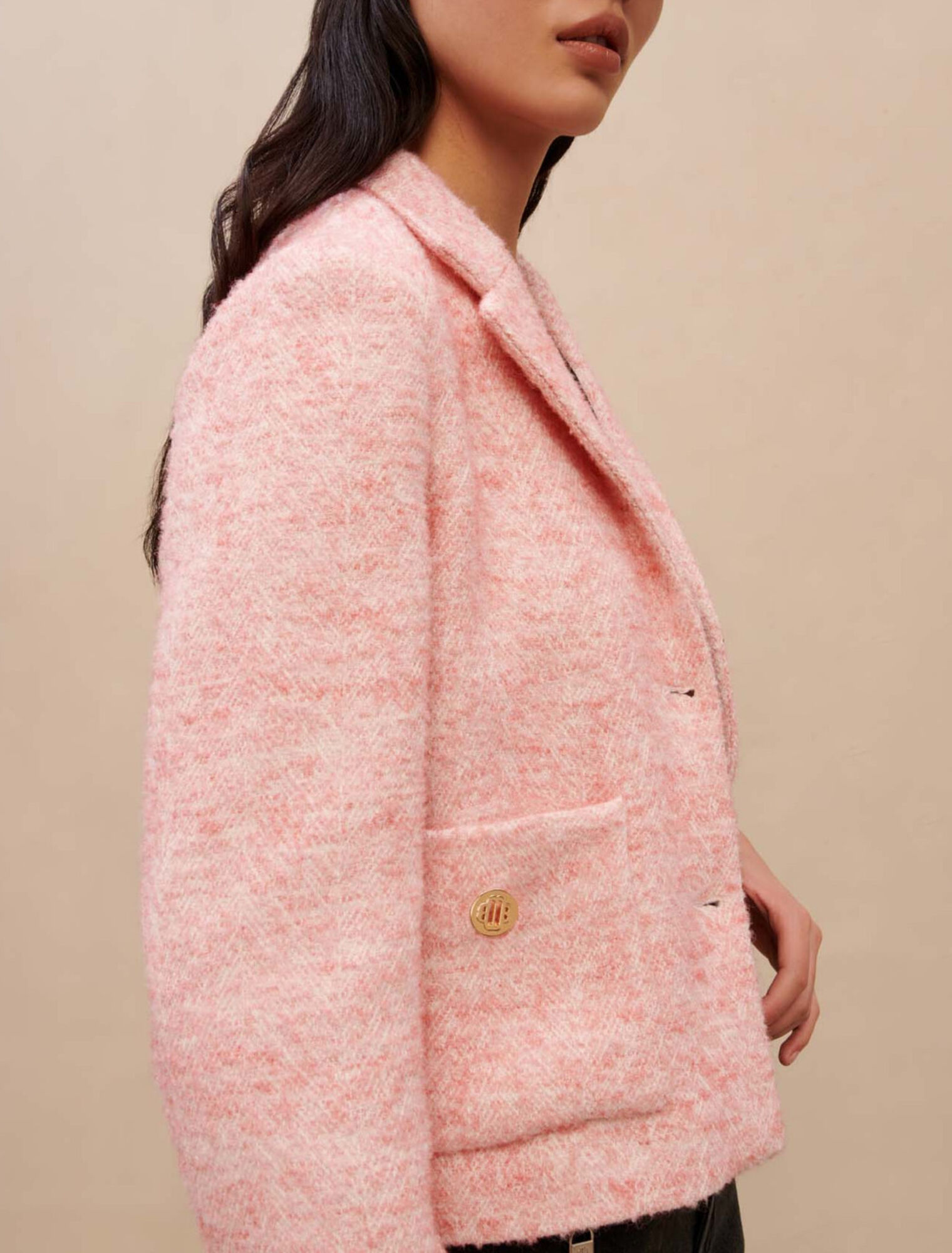 Pink tailored jacket