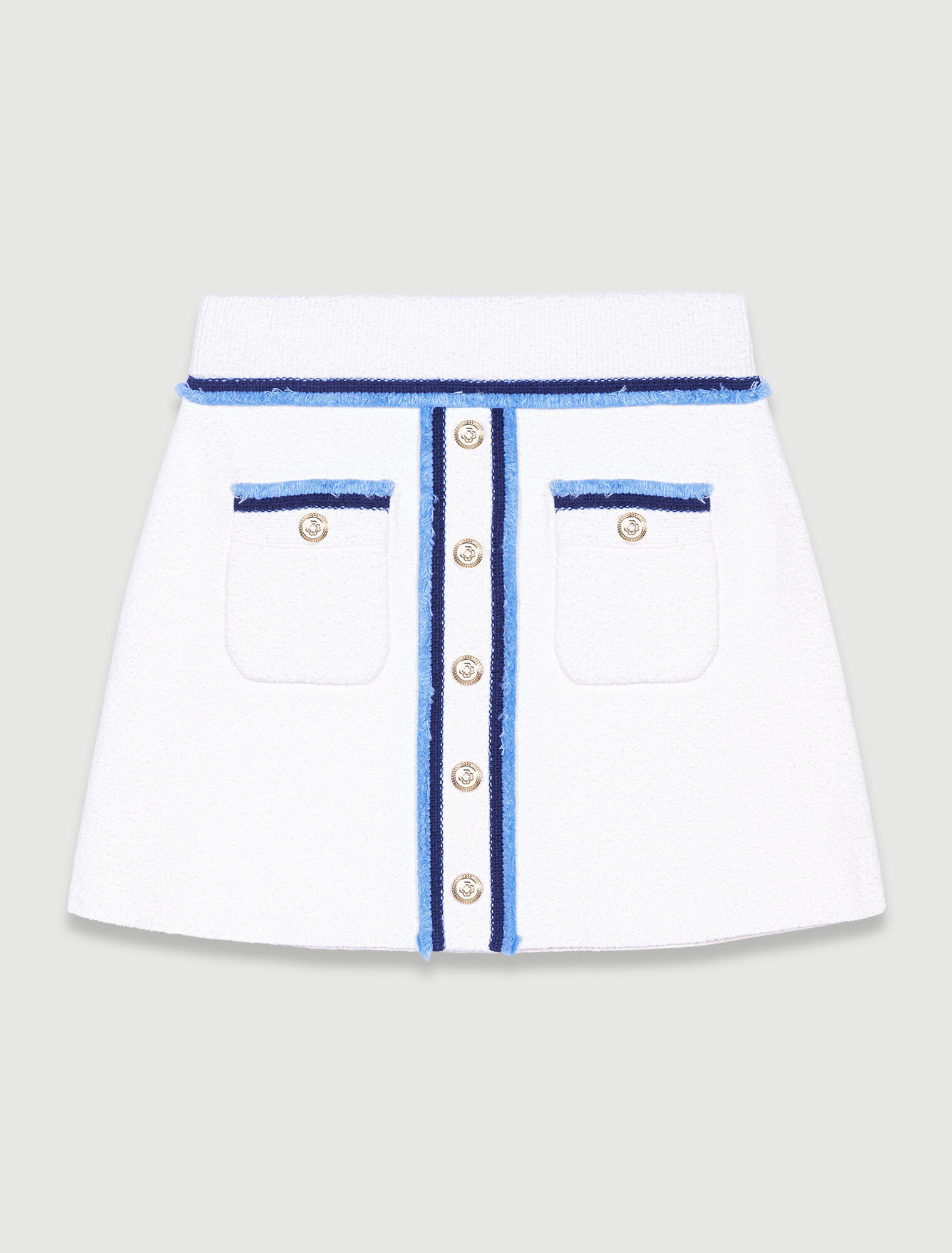 Terry knit skirt