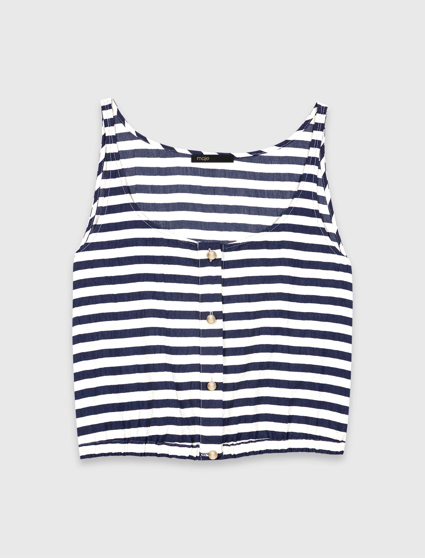 Linen-blend top 6