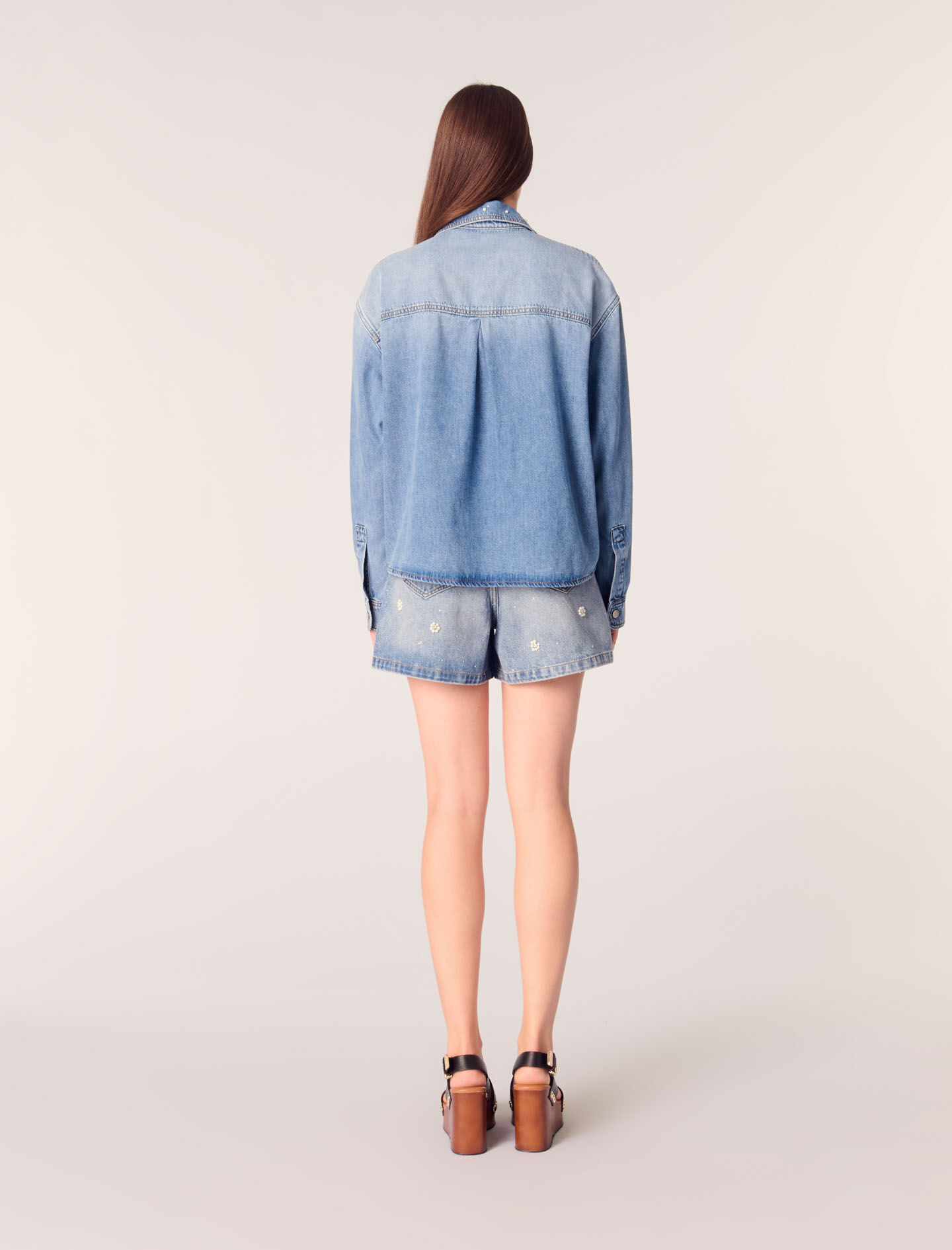SIES MARJAN 売れ筋商品|||シエス・マルジャン シャツ トップス レディース Shirts Blue シエス・マルジャン(SIES MARJAN )レディース/ シャツの通販