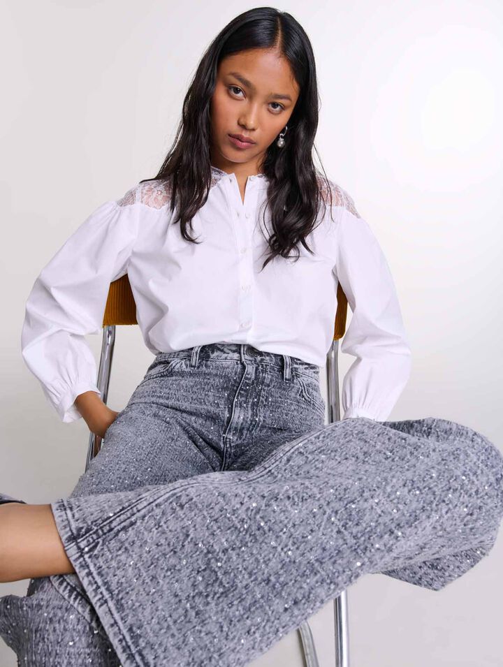 Rhinestone jeans
