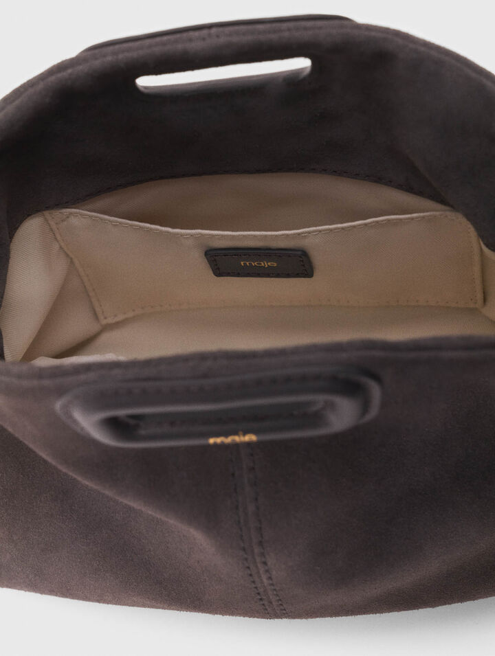 Miss M mini suede bag