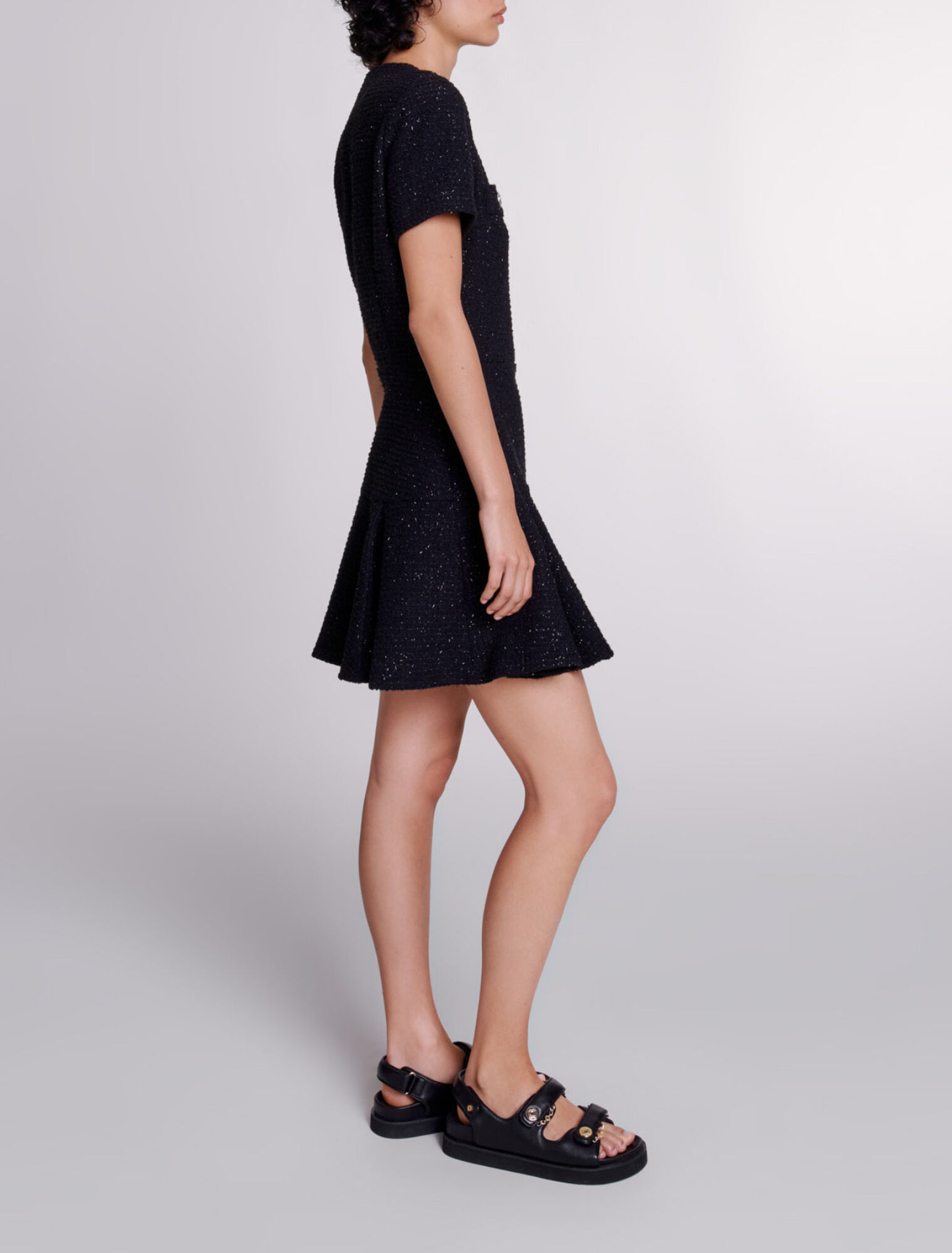Short tweed dress