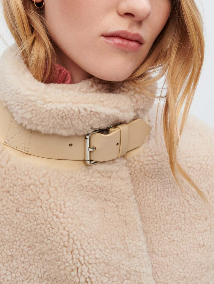 Shearling coat