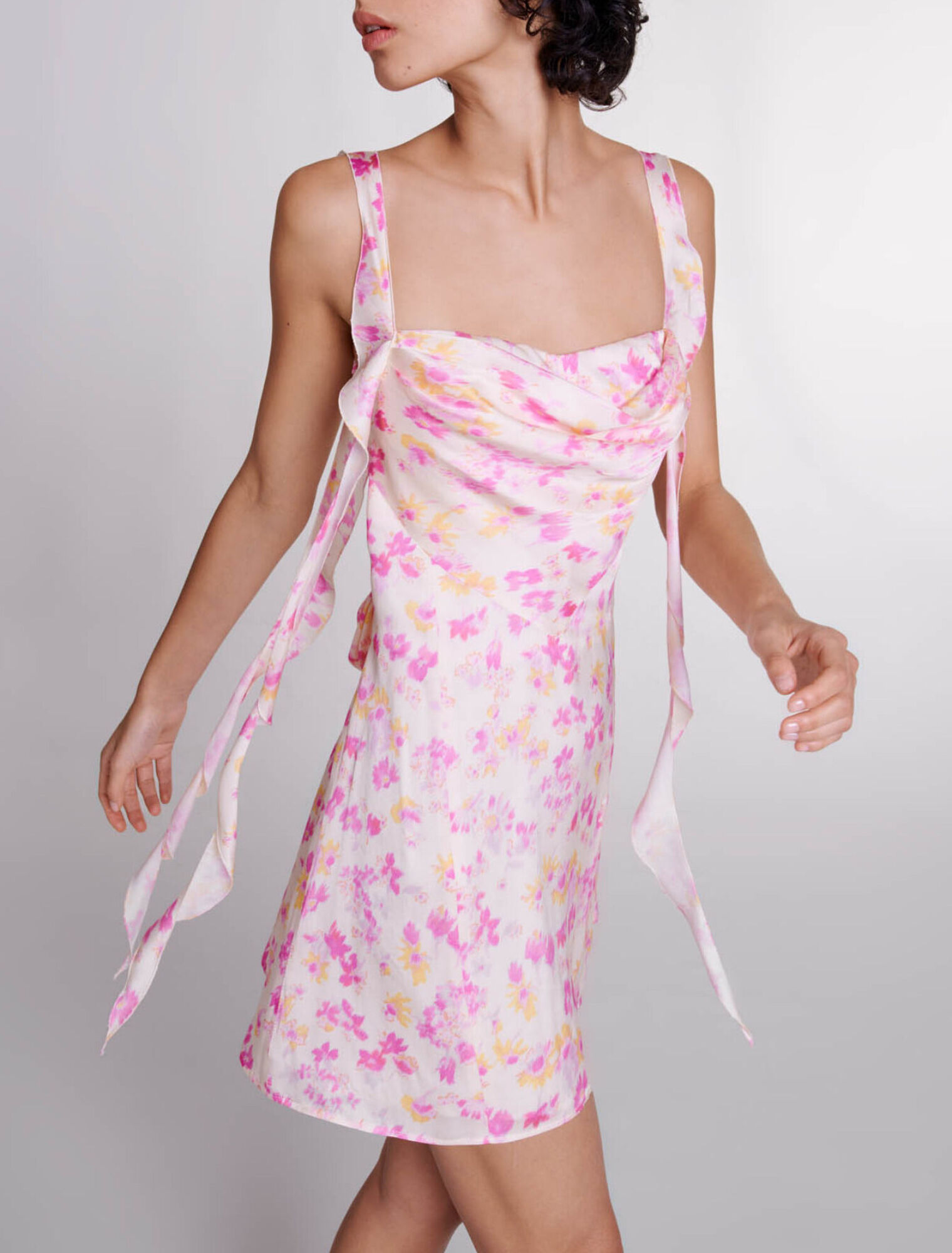 Short floral dress