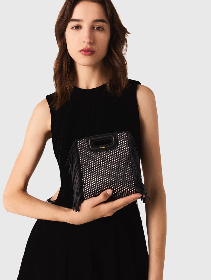 Rhinestone M mini bag