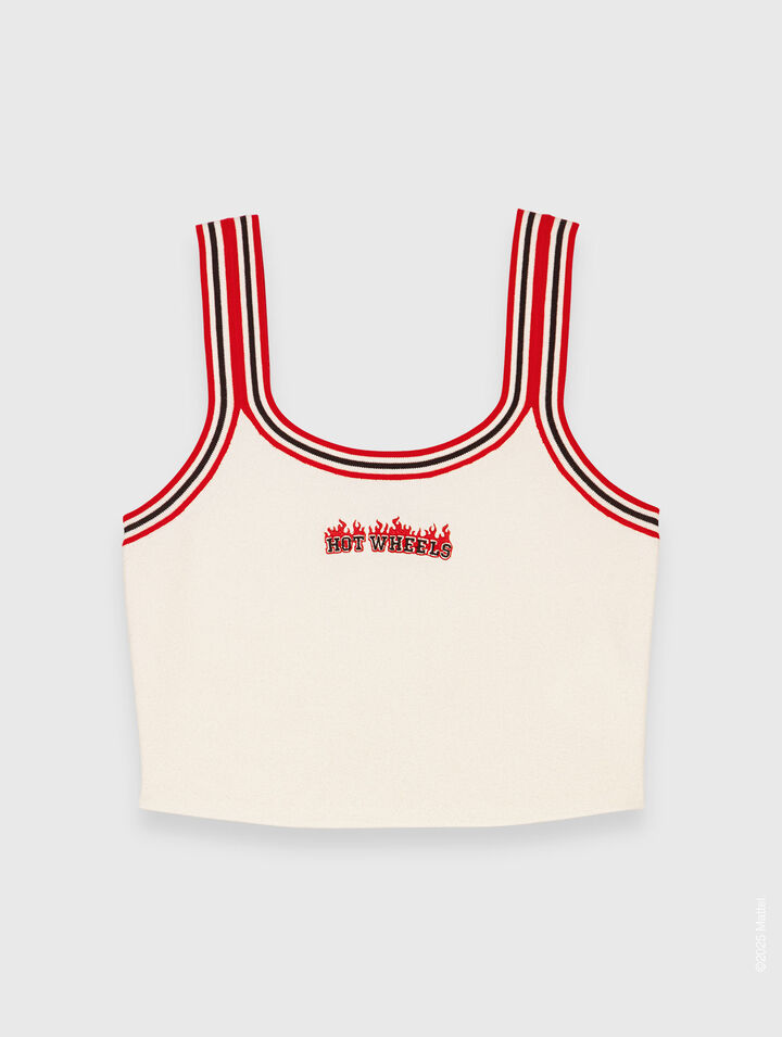 Knit crop top