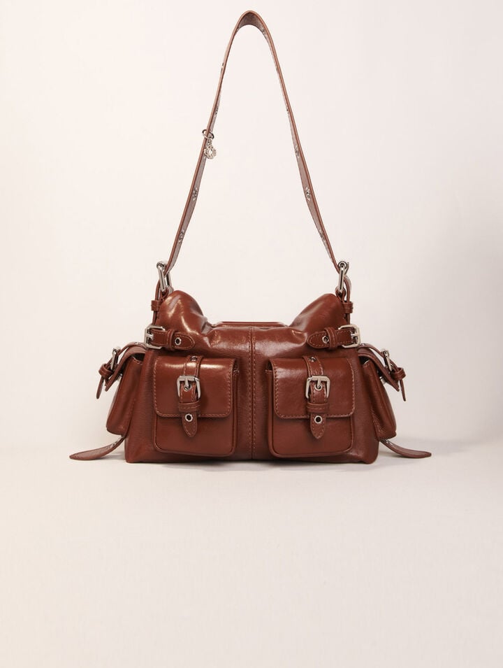 Miss M Mini cargo leather bag