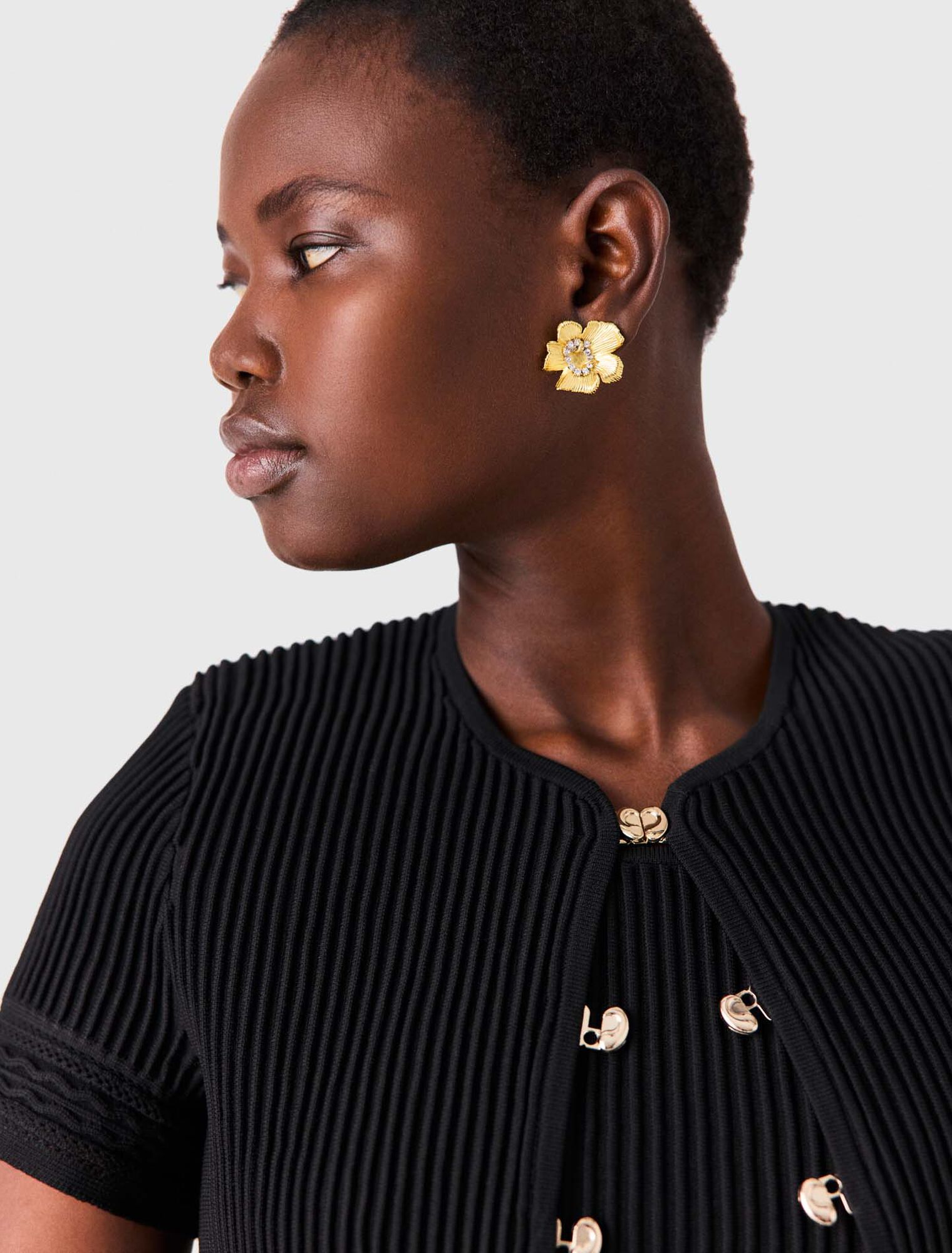 Flower earrings