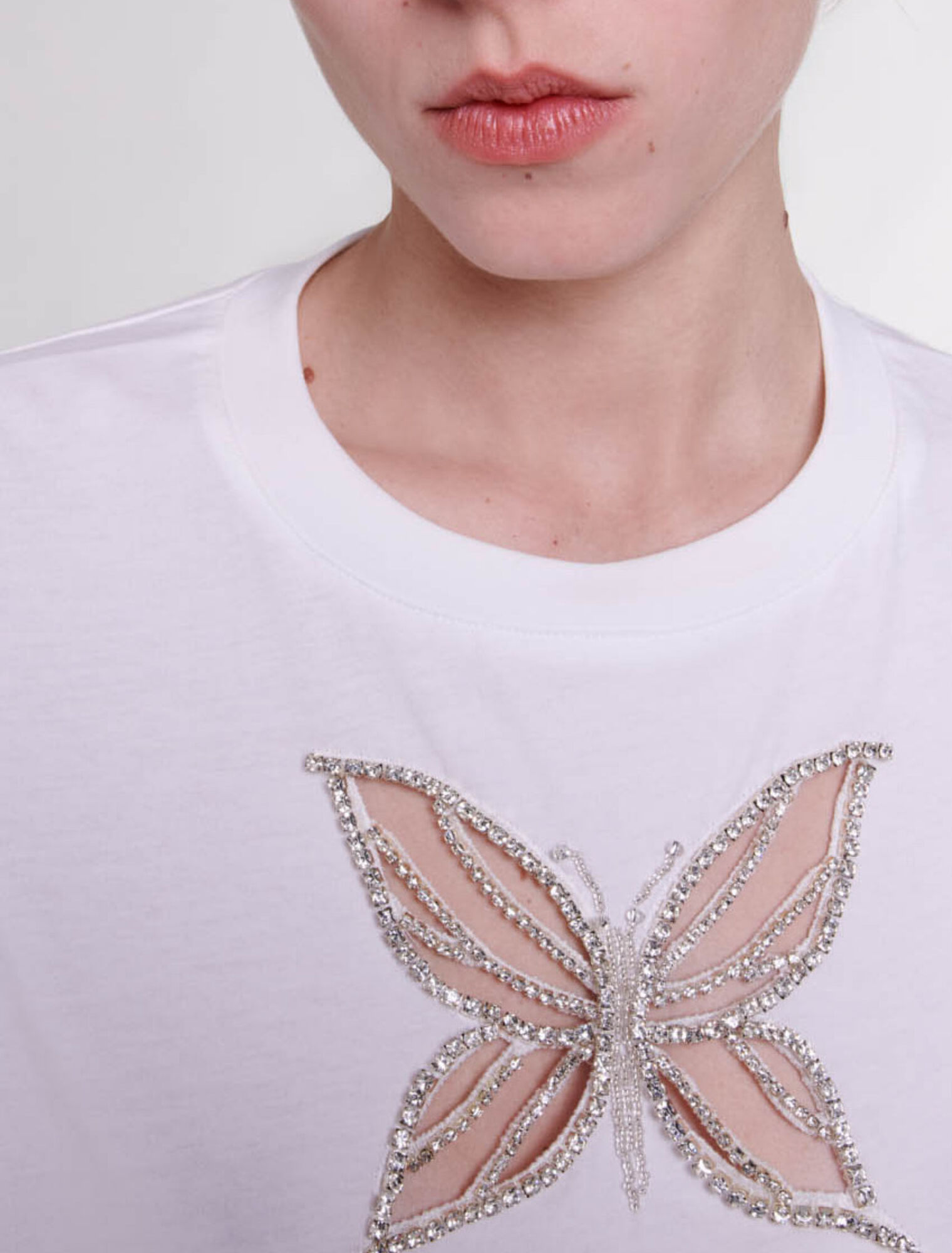 Rhinestone T-shirt