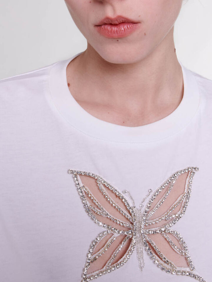 Rhinestone T-shirt