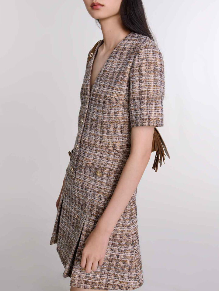 Short tweed dress