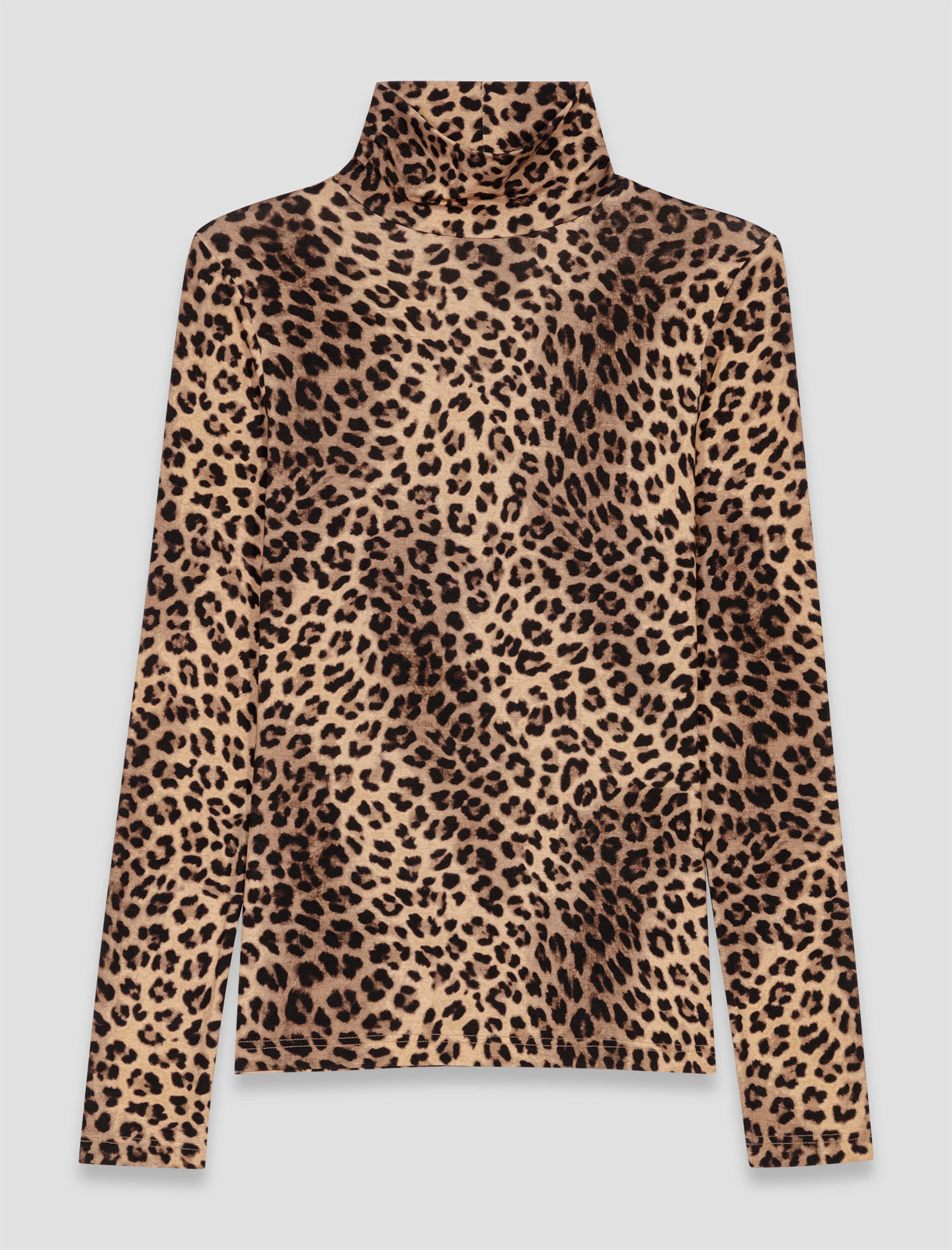 Leopard print T-shirt Brown for Women | Maje