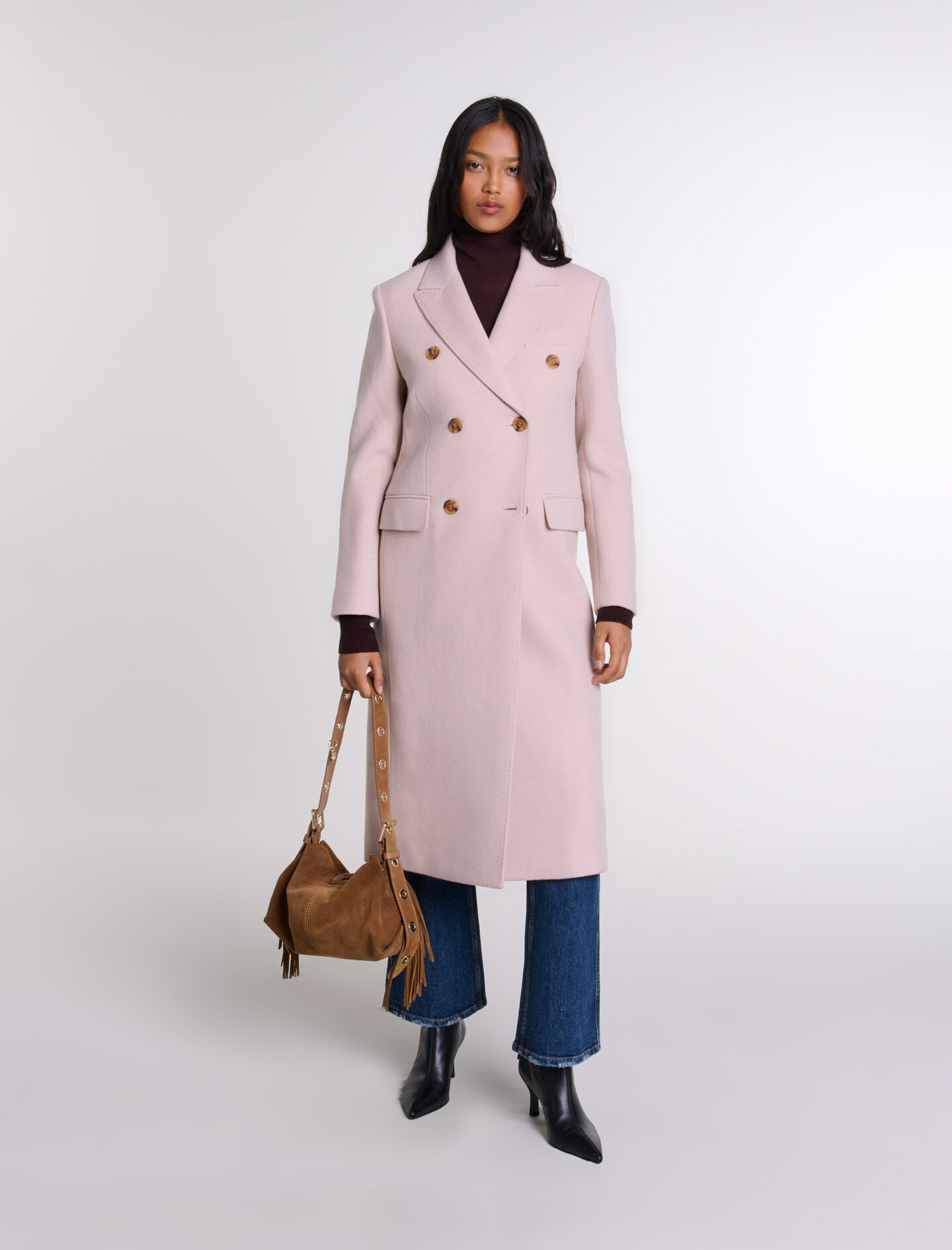 Women s Wool coats The Latest Styles Maje