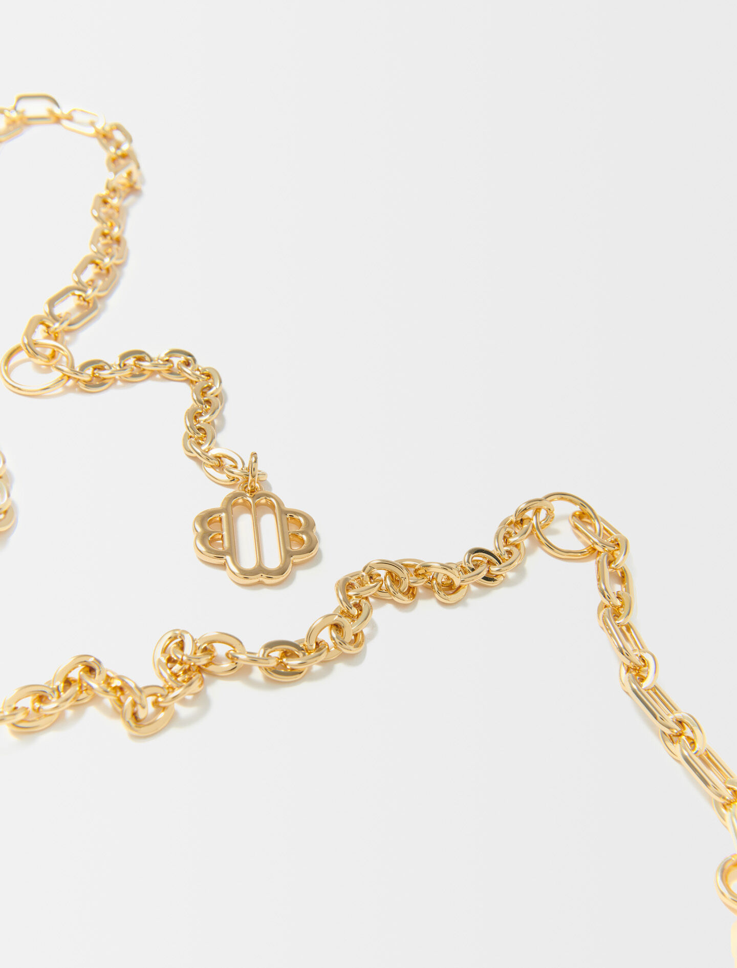 Clover logo chain belt Offline Accessories Maje