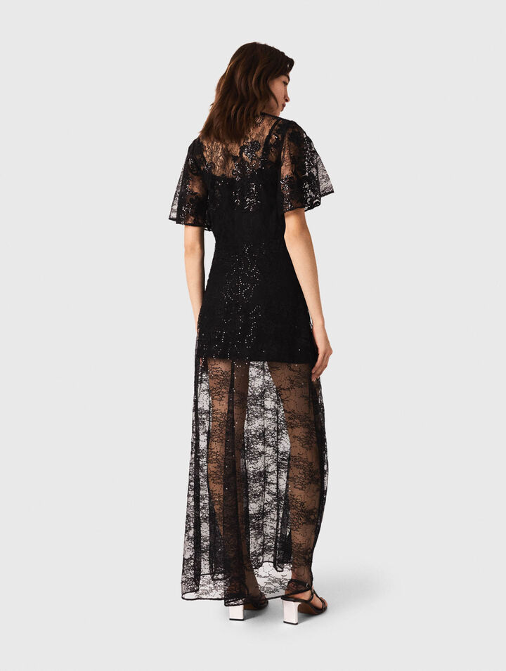 Lace maxi dress