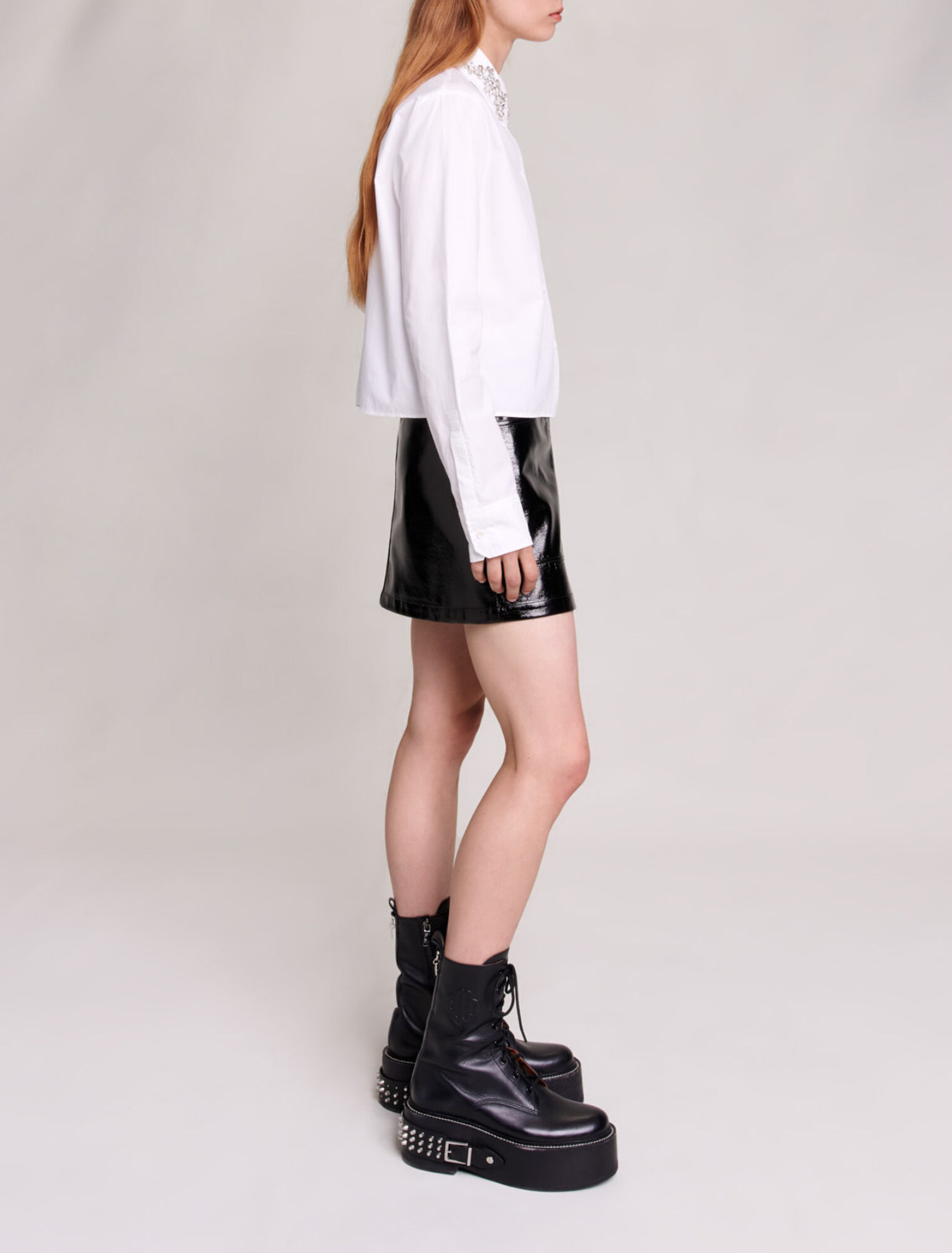 Cropped shirt