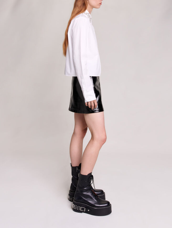 Cropped shirt