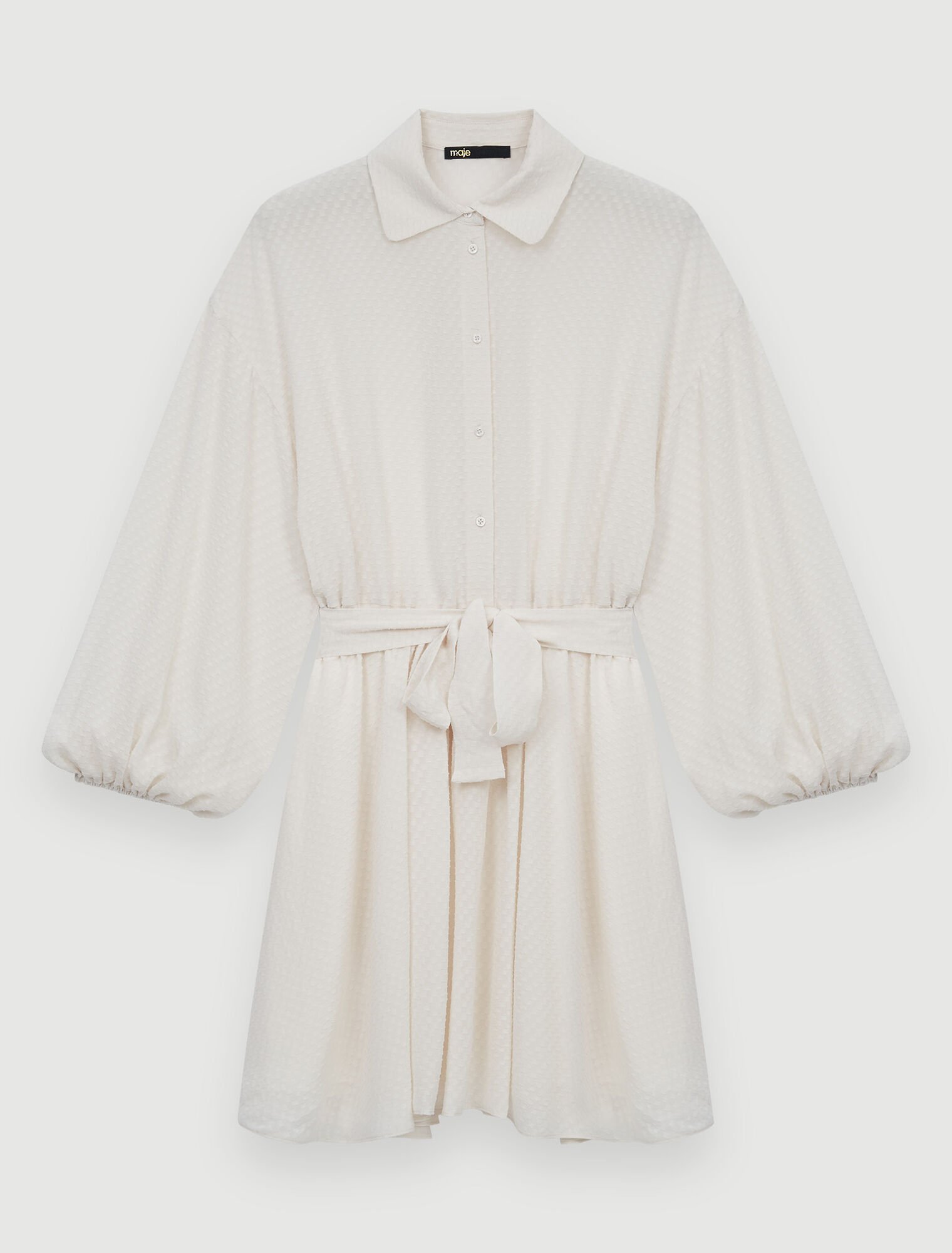 Loose-fitting shirt dress