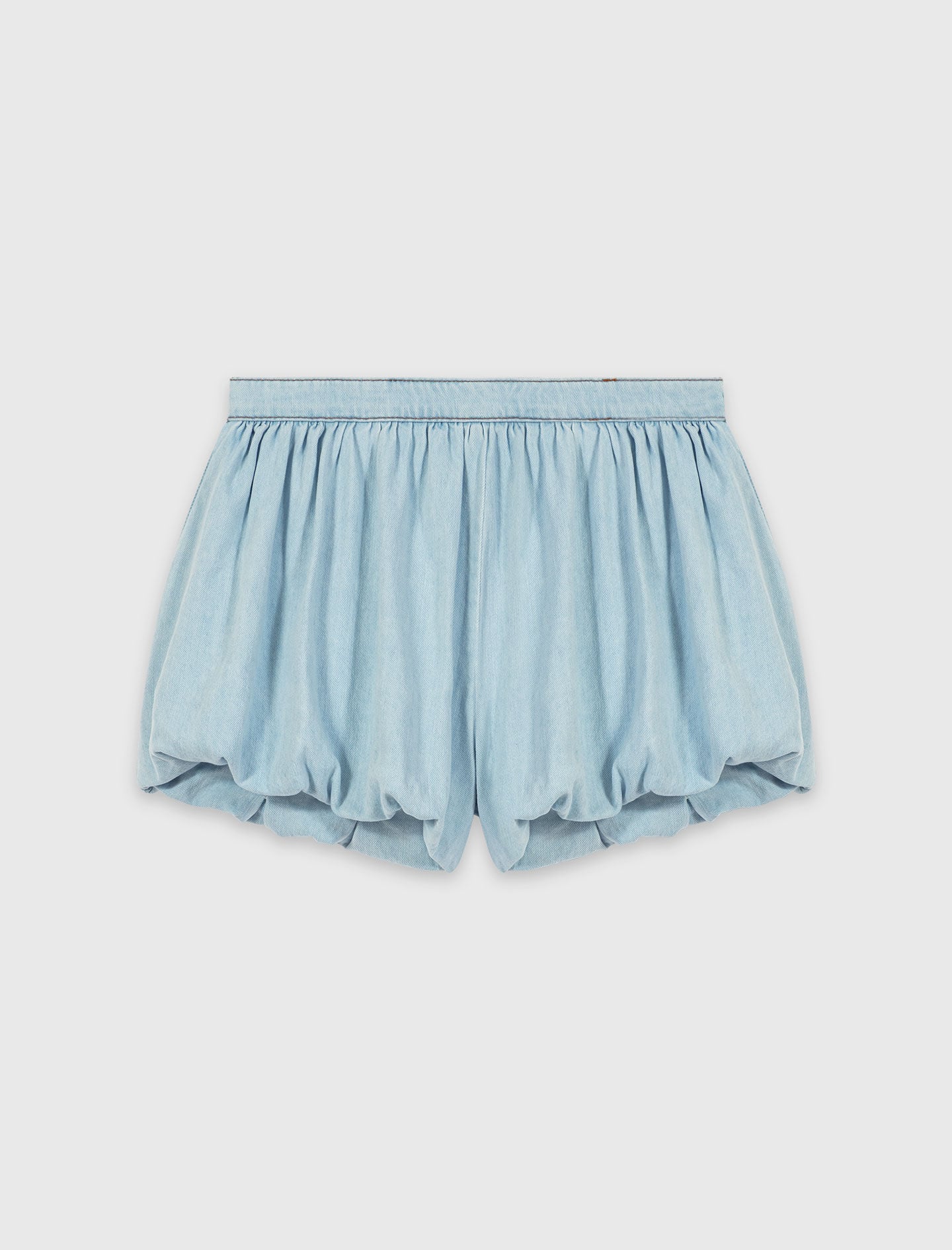 Chambray balloon skort 5