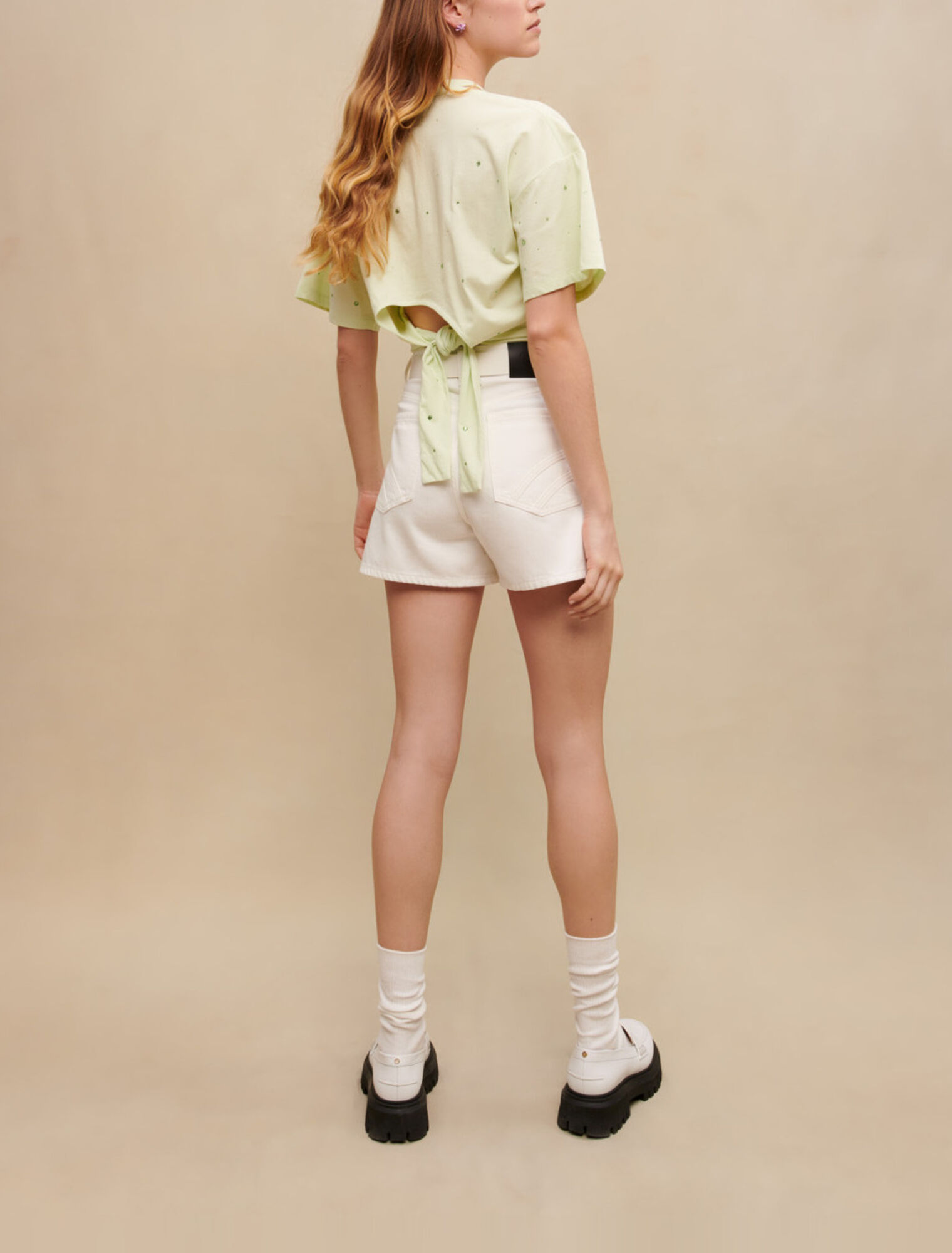 Palm crystal T-shirt