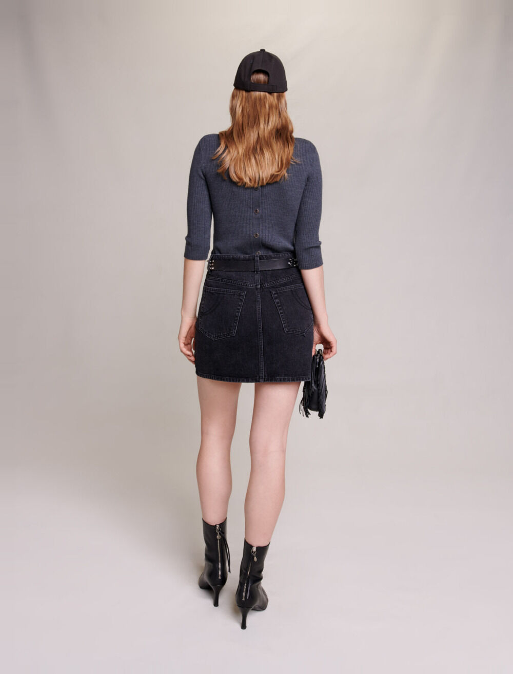 超安い品質 Short denim Offline_Skirts-Shorts - rhinestones with skirt ジャケット・アウター