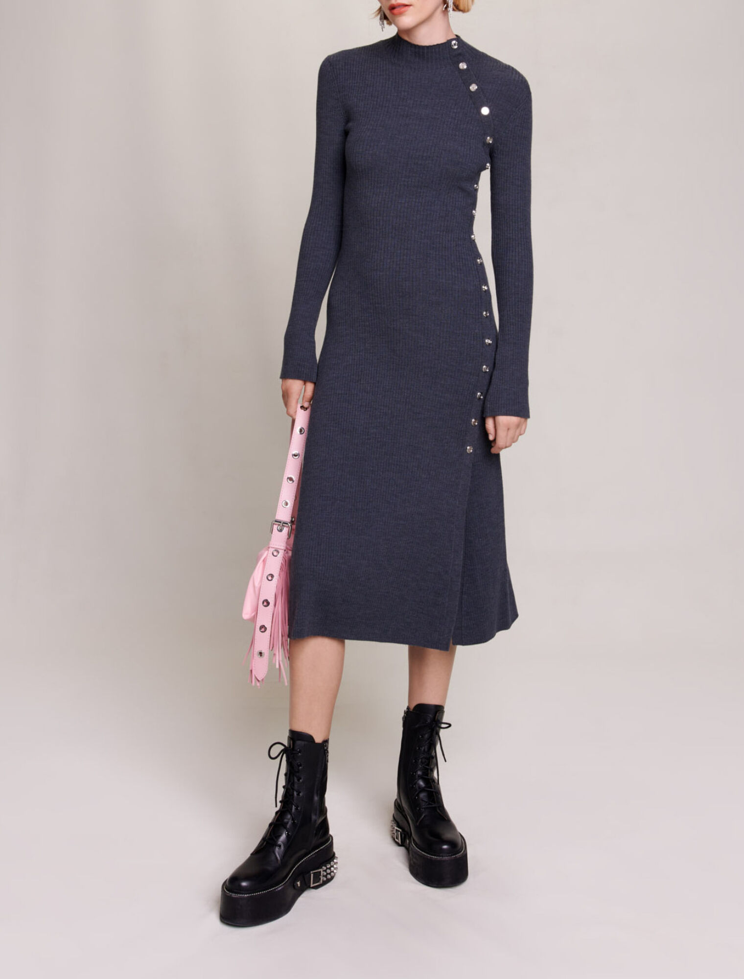 Knit maxi dress